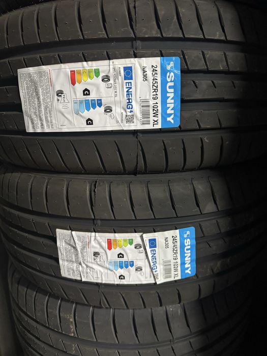 Нові різноширокі шини 245/45 R19 & 275/40 R19 Sunny NA305