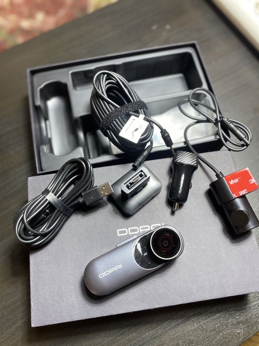 Відеореестратор DDPai MOLA N3 Pro і захистне скло