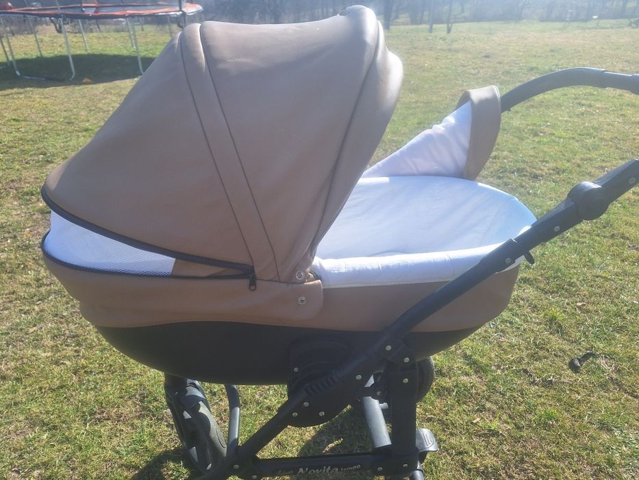 Коляска екокожа 2 в 1