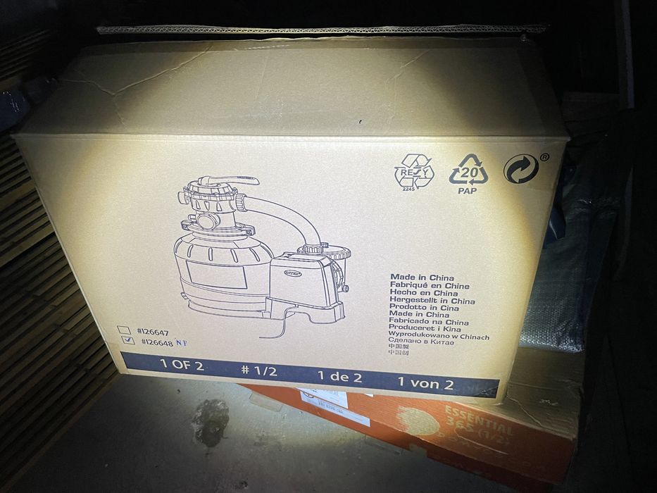 Bomba de areia para piscinas INTEX BESTWAY 10.500 l/h NOVO SX2800