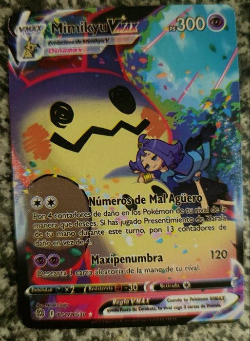 Carta coleção Pokémon