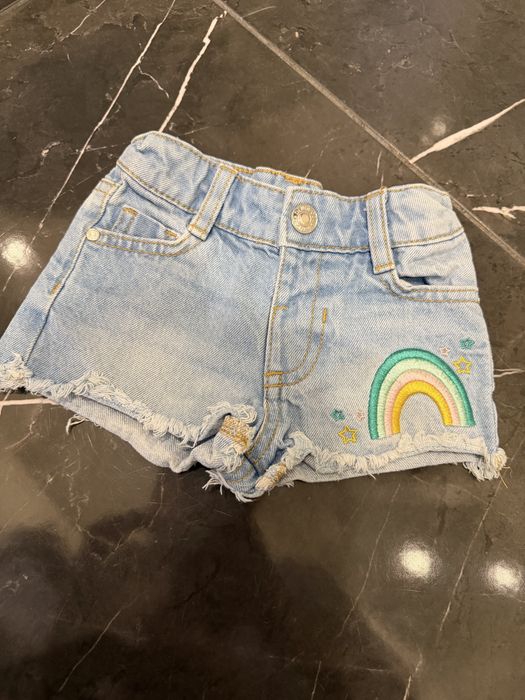 Пакет речей zara lc waikiki next 86 92 шорти джинси кюлоти костюм футболка