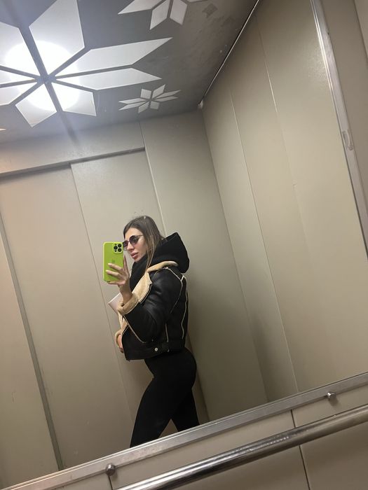 Дубленка  хс ,короткая , состояние отличное Primark  , не ношу