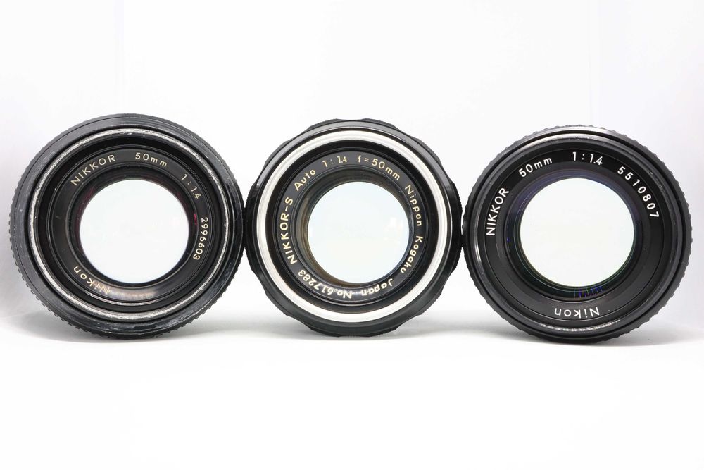 Objetivas 50mm 1.4 (Canon, Nikon, M42 e Pentax K)