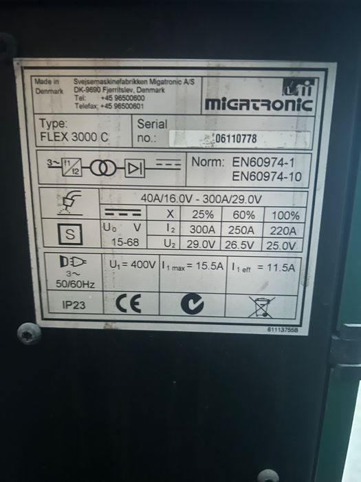 Spawarka Migatronic Flex 3000C