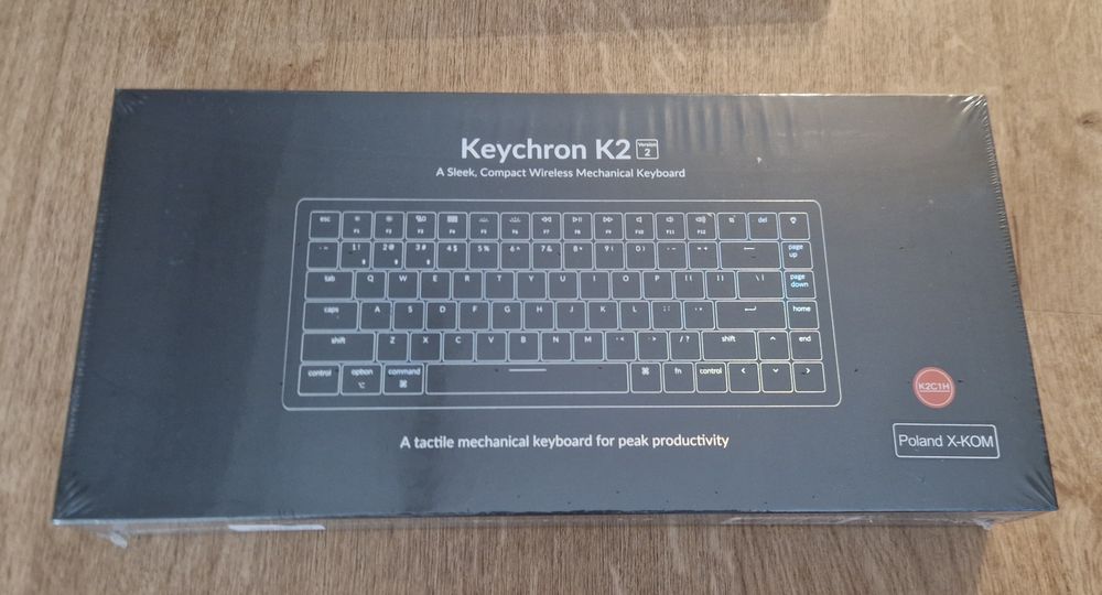 Klawiatura mechaniczna Keychron K2 C1H nowa w folii