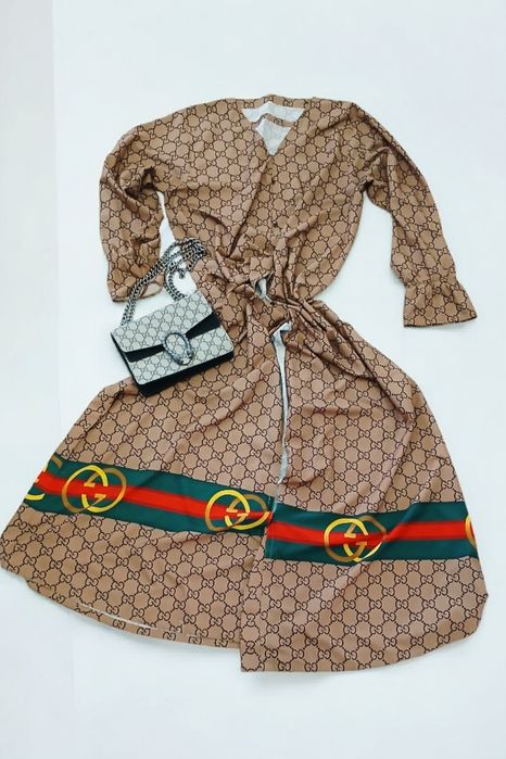 Sukienka monogram rozm one size