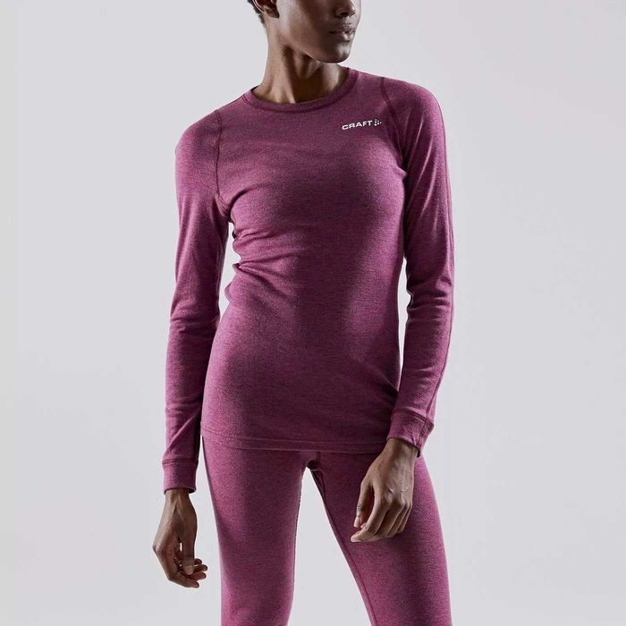 Damski zestaw bielizny termoaktywnej CRAFT CORE WOOL MERINO M