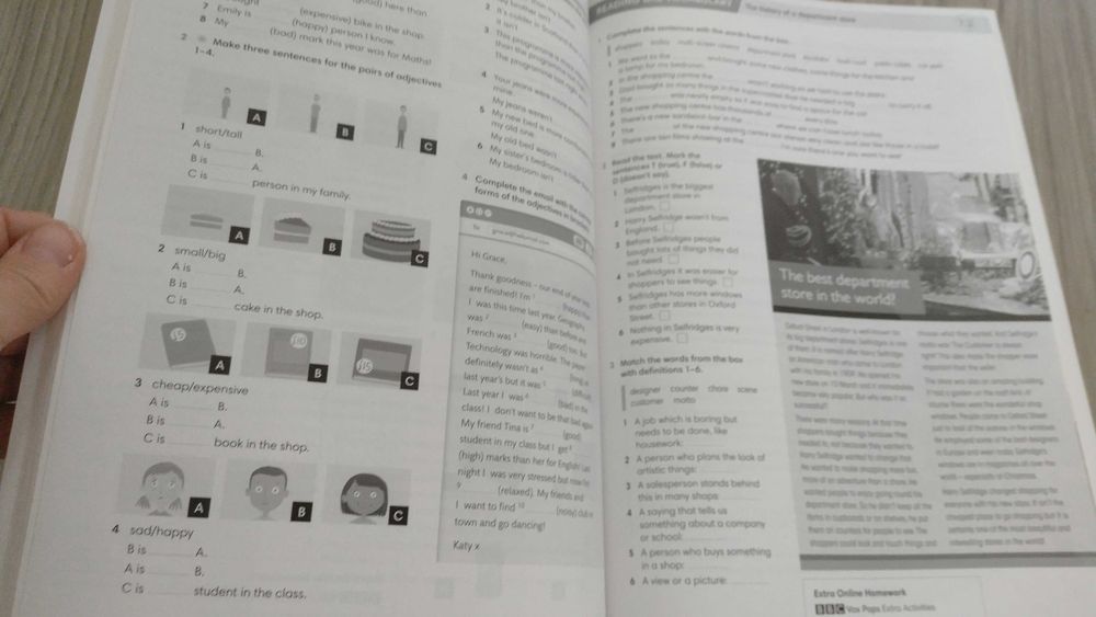 English class a2+ klasa siódma angielski ćwiczenia zeszyt ćwiczeń wydanie rozszerzone