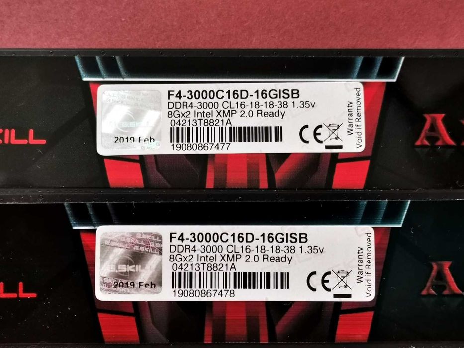 DDR4 16GB G.SkiLL AEgis 3000 -Komputer