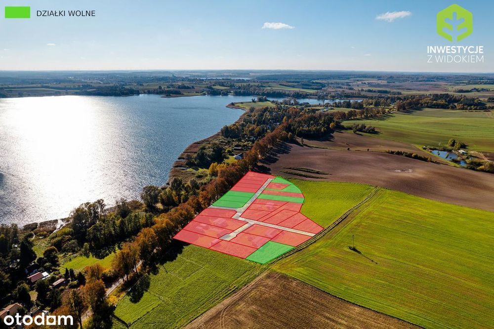Ostatnie działki z widokiem na jezioro Dzierzgoń! - Widok 2