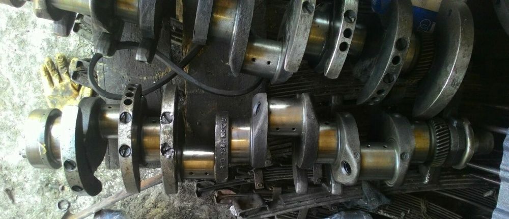 Коленвал Евро ЯМЗ 238 АК, ДК, 7511, ДЕ-2 конусный носок