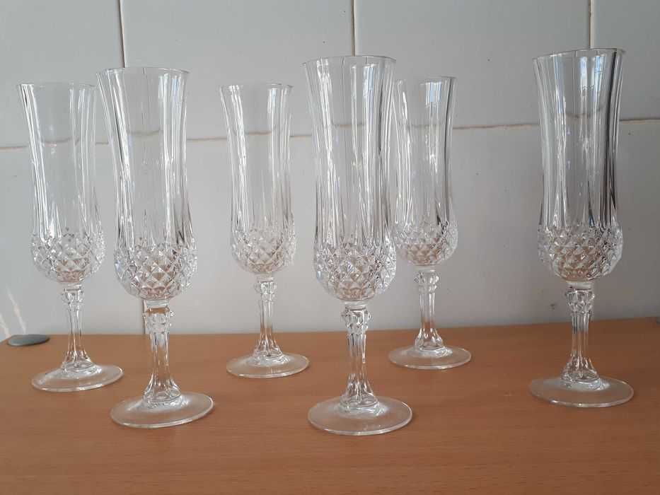 Copos de cristal 6 unidades por 10 euros