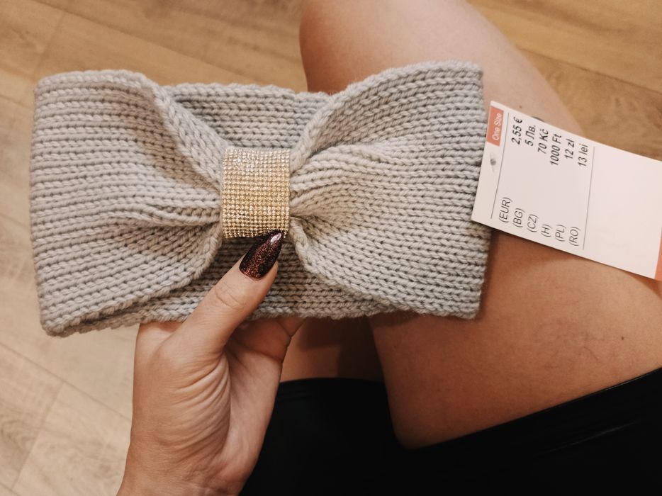 Ocieplana opaska na głowę