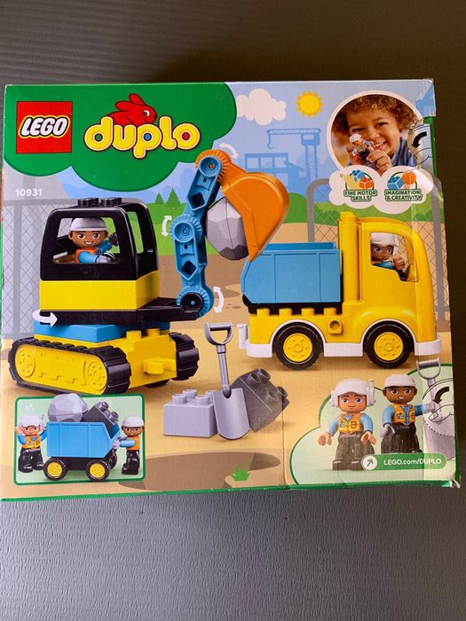 Іграшка Lego Duplo вантажівка та екскаватор