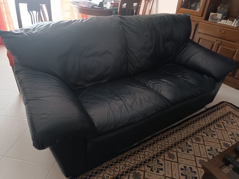 Sofá de Pele.