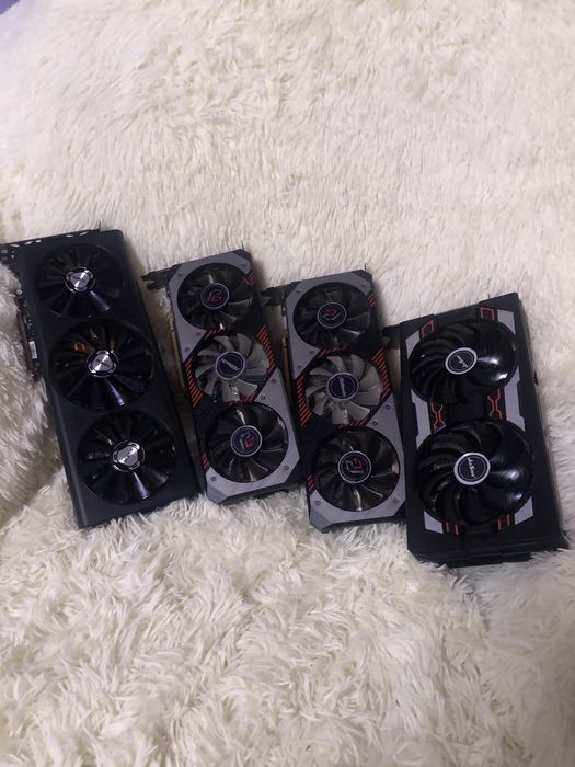 Лот видеокарт под ремонт Rx 5700 xt