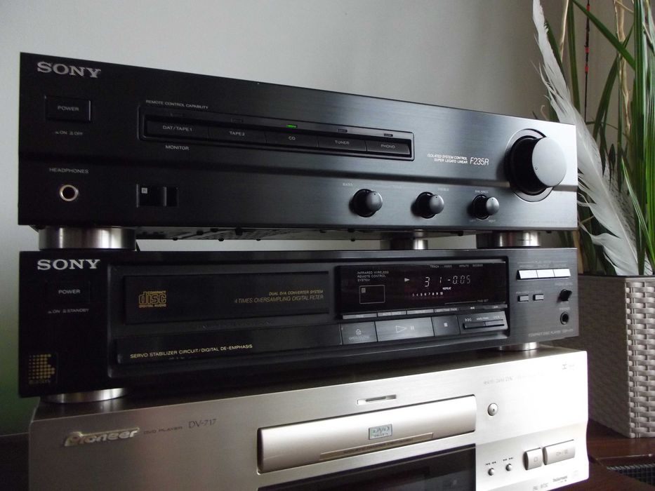 Odtwarzacz CD SONY CDP-470 Czyta CD i CD-r