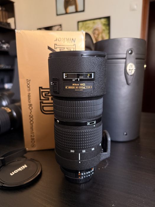 Nikon 80-200 f2.8 ED - Mint - Garantia - Caixa e Bolsa