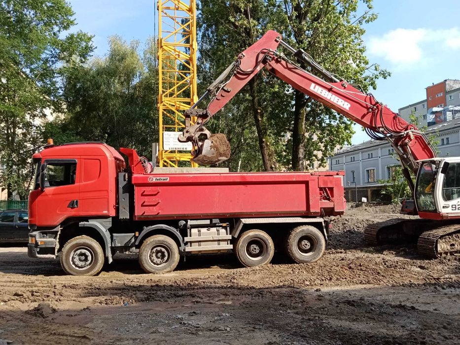 koparka gąsienicowa kołowa szczeki młot