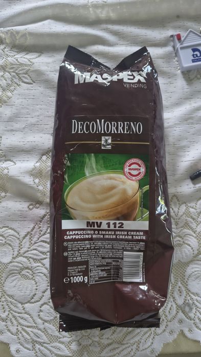Kawa capucino decomorteno