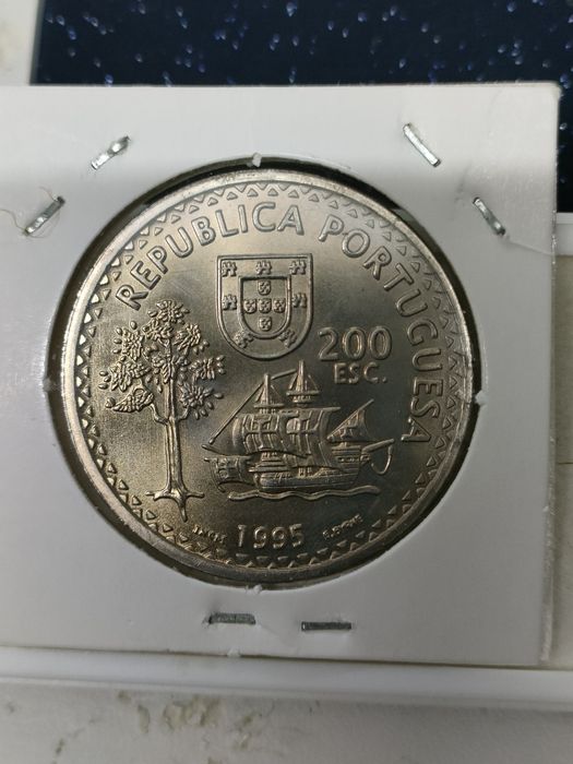 Moeda 200$00 Solor e Timor 1995