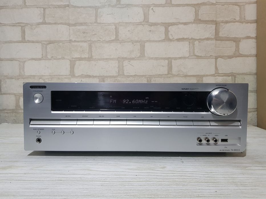 Пульт!5.1АV ресивер Onkyo TX-SR313 +1 5*100Вт HDMI, USB, 3D