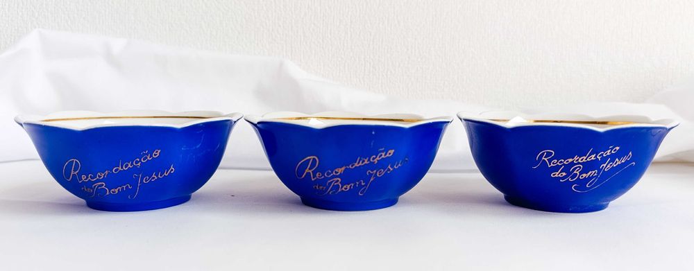 3 Tigelas Porcelana de Candal