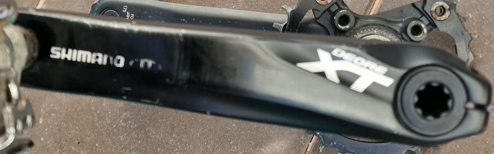 Pedaleiro Shimano XT (1x ou 2x Velocidades) — Ótimo Estado