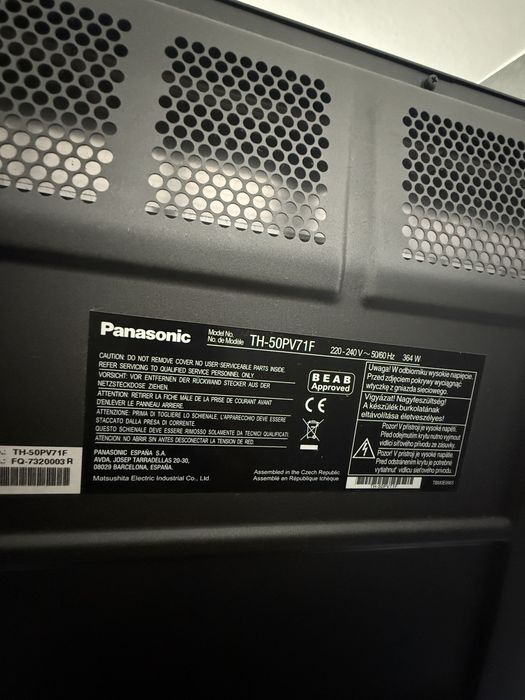 Telewizor Panasonic, bez Wi-Fi, 50 cm