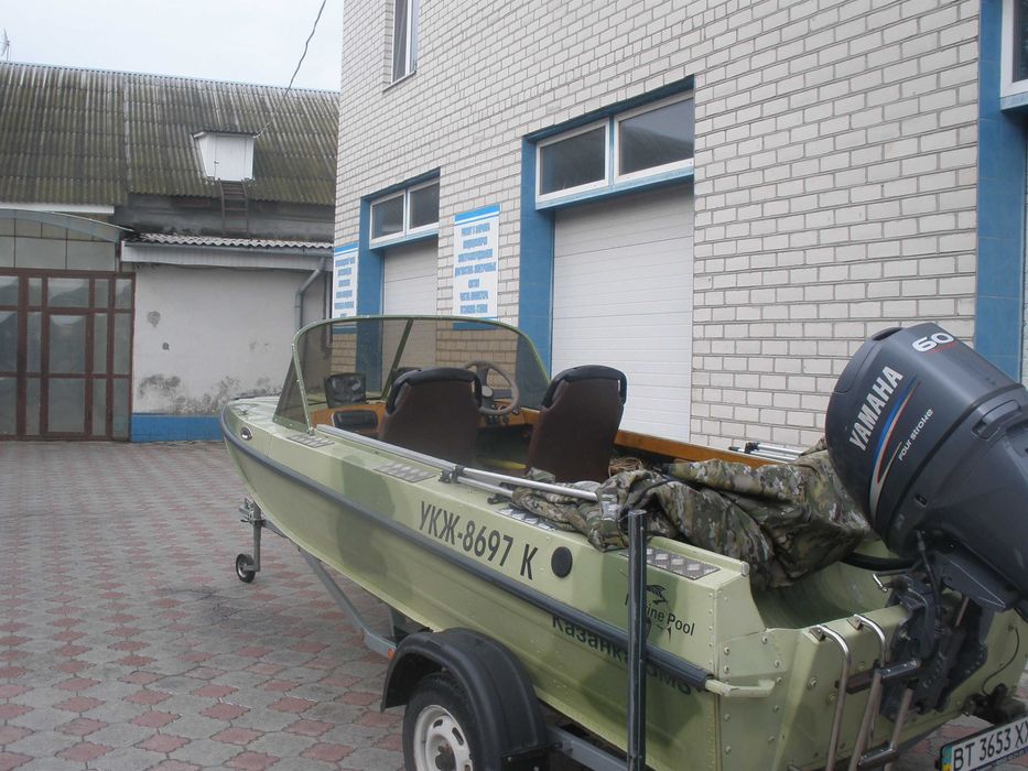 Лодка Казанка 5М3 Мотор Yamaha 60