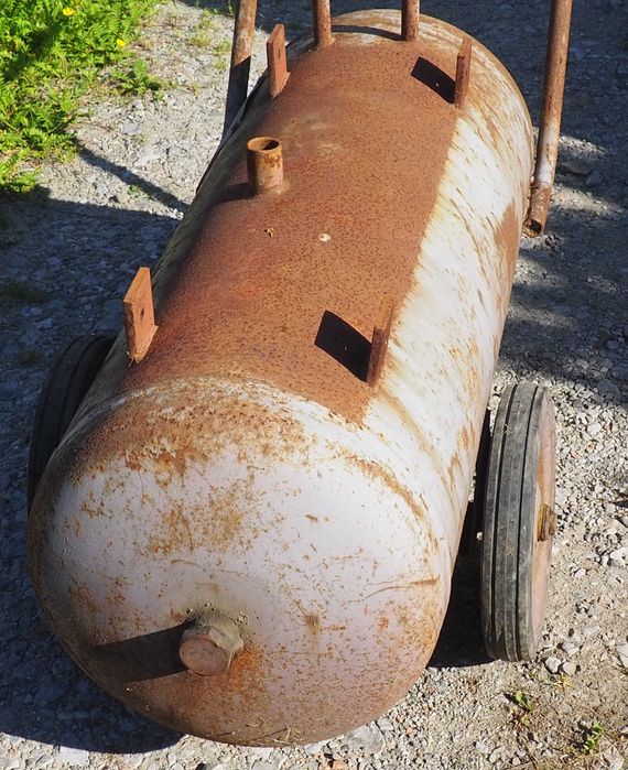 Kompresor zbiornik sprężonego powietrza sprężarka WAN 115 litrów