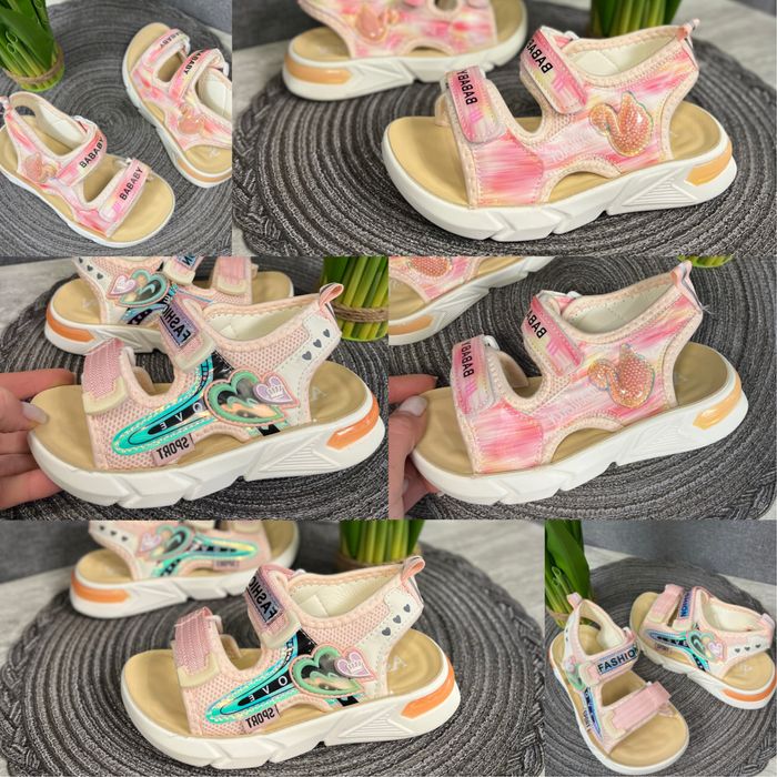 Туфлі для дівчинки босоніжки / сандалі для дівчини лофери