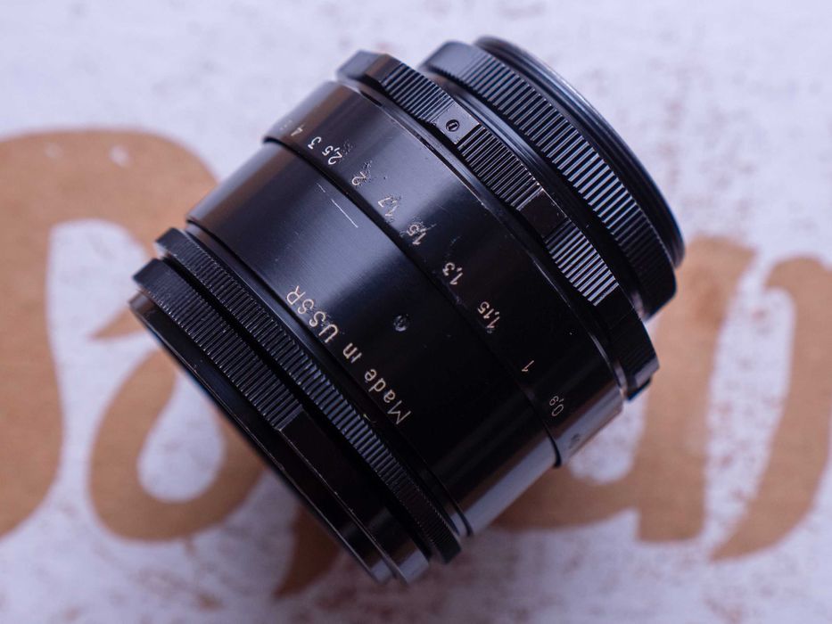 Obiektyw Helios 44-2 58mm f2 KMZ M42 | po pełnym serwisie.