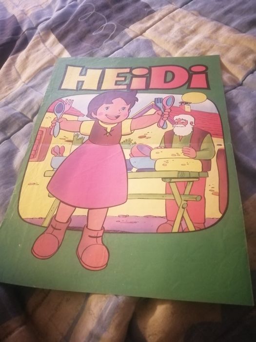 Poster antigo da Heidi
