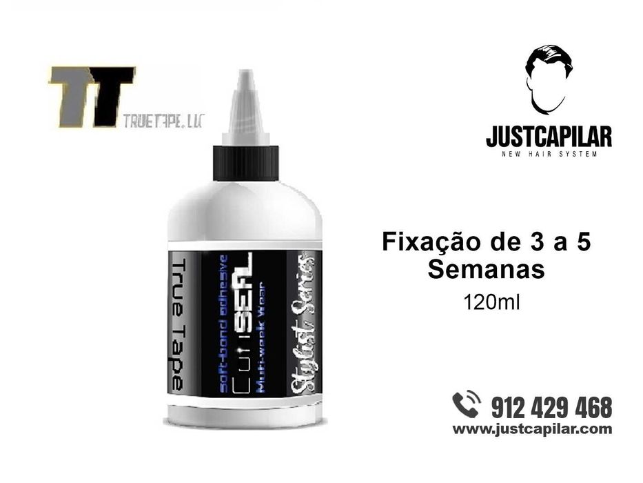ConSEAL, cola a base de água para sistemas capilares - 120ml Fixação forte - Próteses Capilares HD Premium | Justcapilar - Lisboa e Aveiro