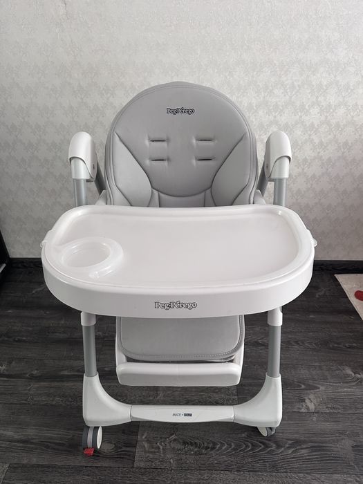Стільчик для годування Peg-Perego Prima Pappa Follow Me Ice