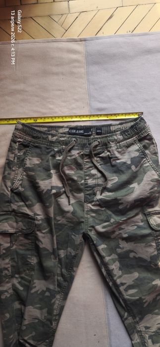 штаны джогеры, камуфляж.