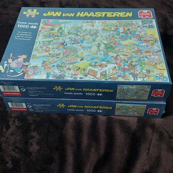 Puzzles novos e selados
