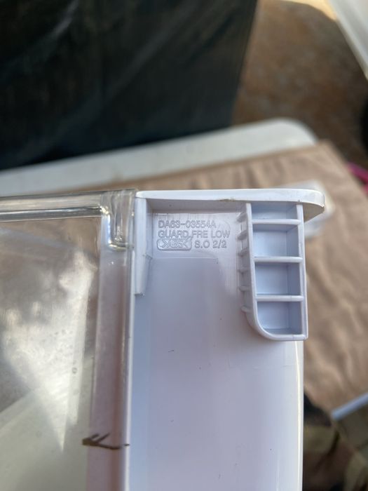 Balkoniki na drzwi do dwoch modeli lodówek samsung side by side