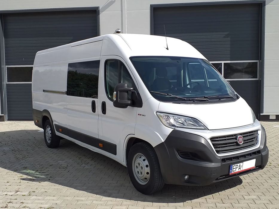Fiat DUCATO L4H2 MAXI !!! AUTOMAT !!! BRYGADÓWKA 7 OSÓB POLSKA SALON KLIMATYZACJA KAMERA NR . 50  Fiat Ducato BRYGADÓWKA  7 osób  AUTOMAT, nr 50