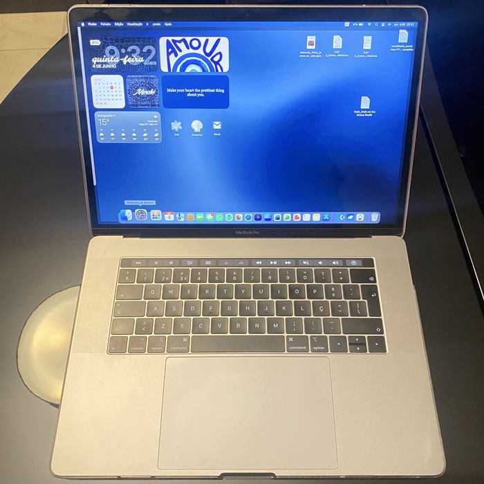 MacBookPro 15.1, garantia como novo.