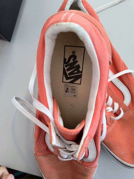 Buty Vans 43 pomarańczowe