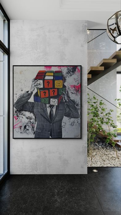 Pintura original artista Paulo Brito