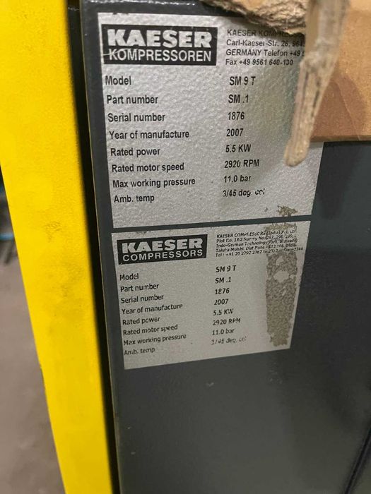 Kaeser SM 9T Гвинтовий компресор