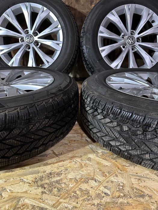 Комплект коліс R17 Volkswagen Tiguan 2 2017-2024рік, з зимовою гумою
