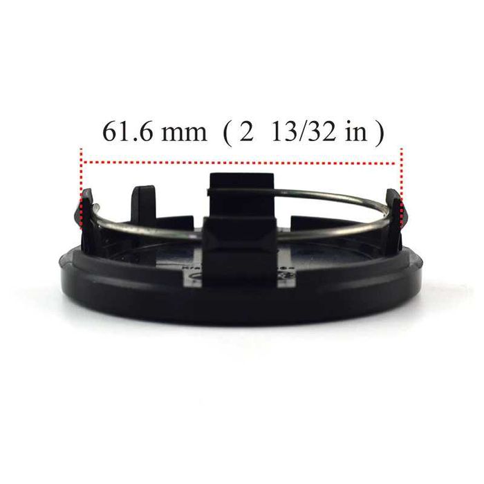 Centros/tampas de jante completos BBS com 56, 60, 65, 68 e 70mm