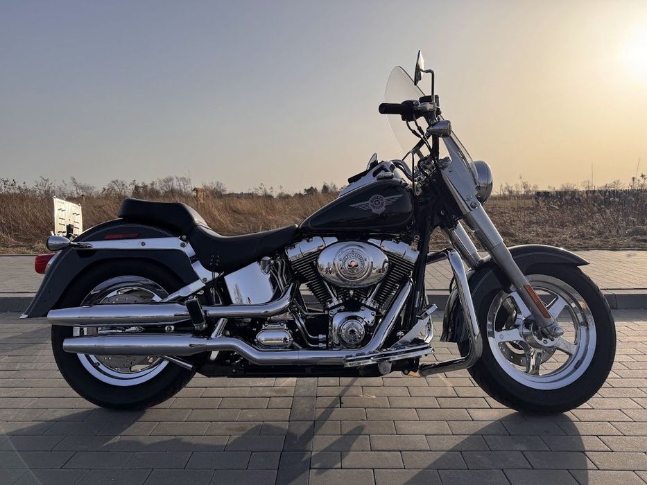 Harley-Davidson Softail Fat Boy niski przebieg, nowy akumulator