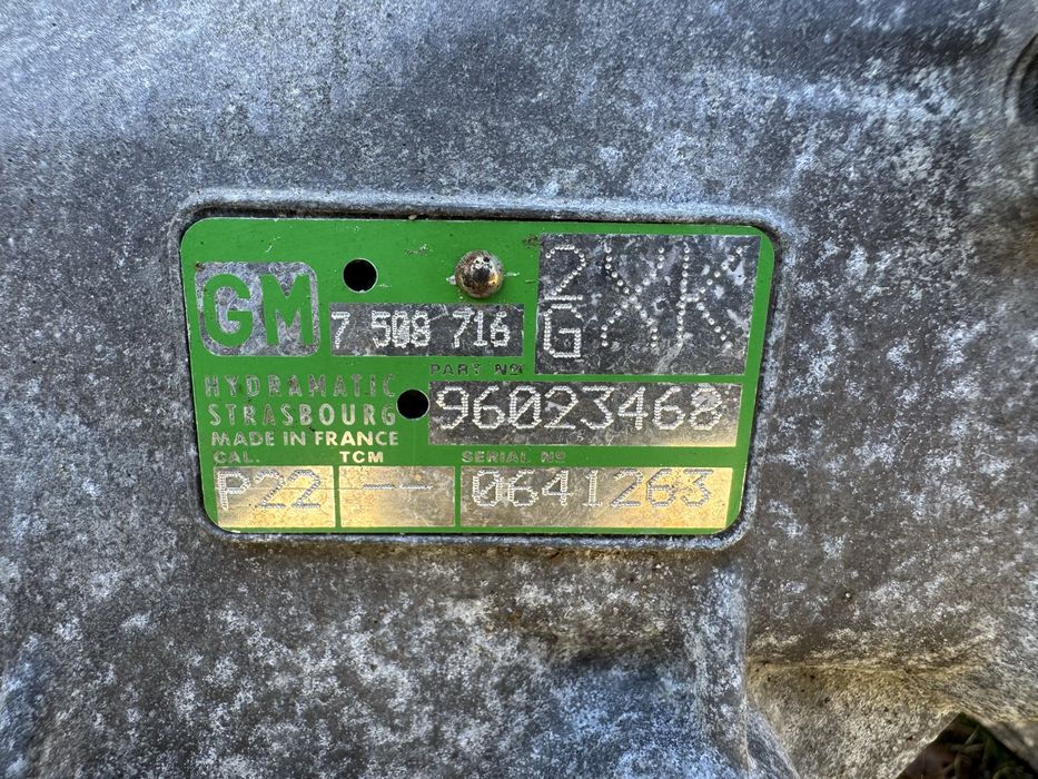 Automatyczna skrzynia biegów BMW GM 2GXK