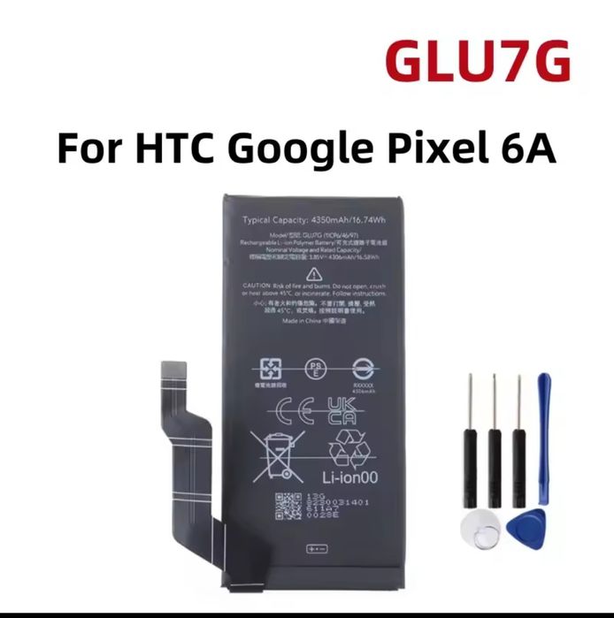 Новая Батарея Google Pixel 6A 6 6 Pro 7 7A 7 Pro аккумулятор pixel 6
